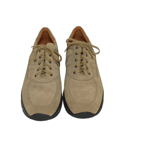 Triver Flight Lace Up Suede Leather Men's Shoes Size 45 US Size 11.5 Made Italy - Picture 2 of 10